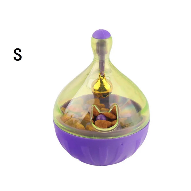 TreatChase™ | Interactive Mouse Tumbler & Slow Feeder for Cats