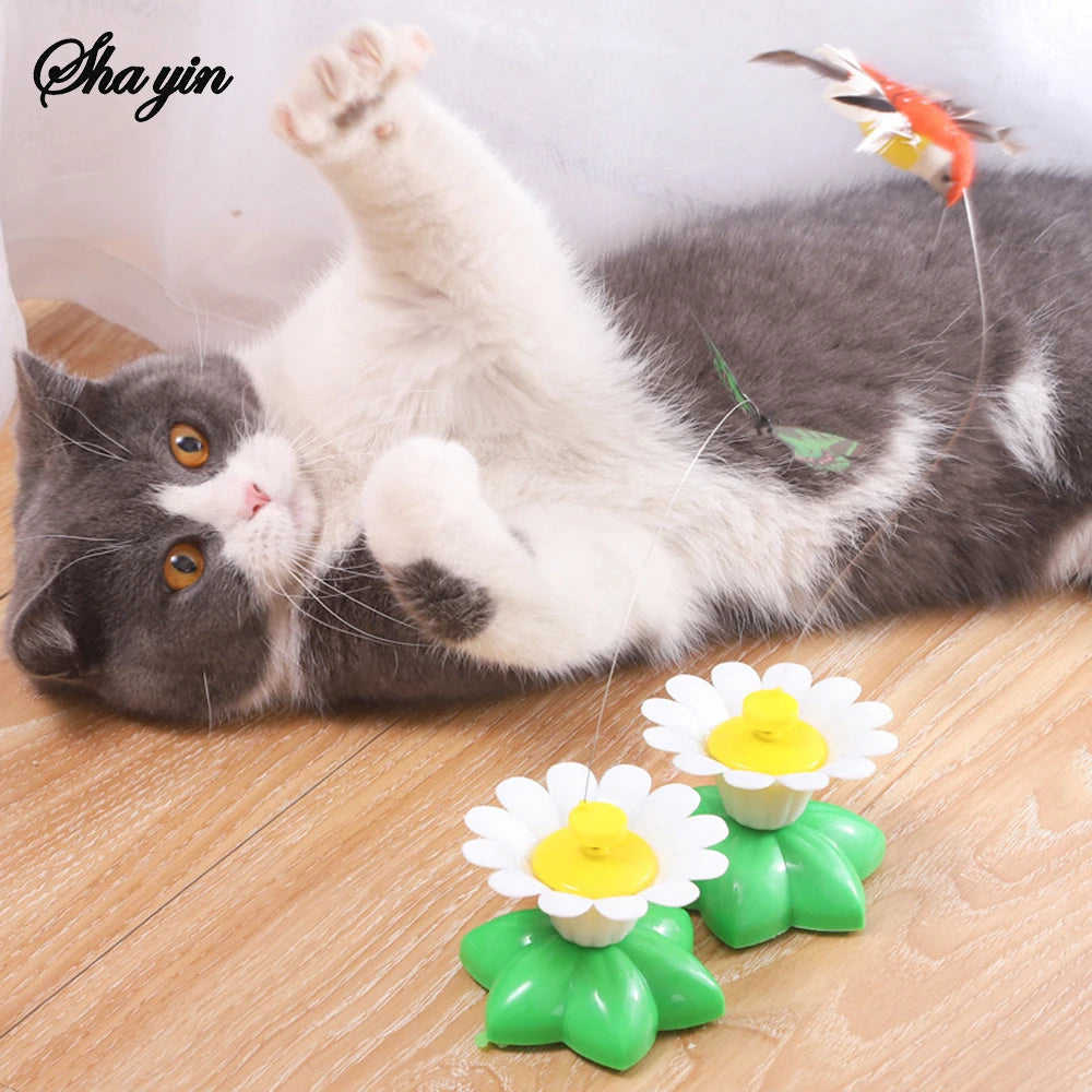 FeatherFly™ Interactive Bird Cat Toy