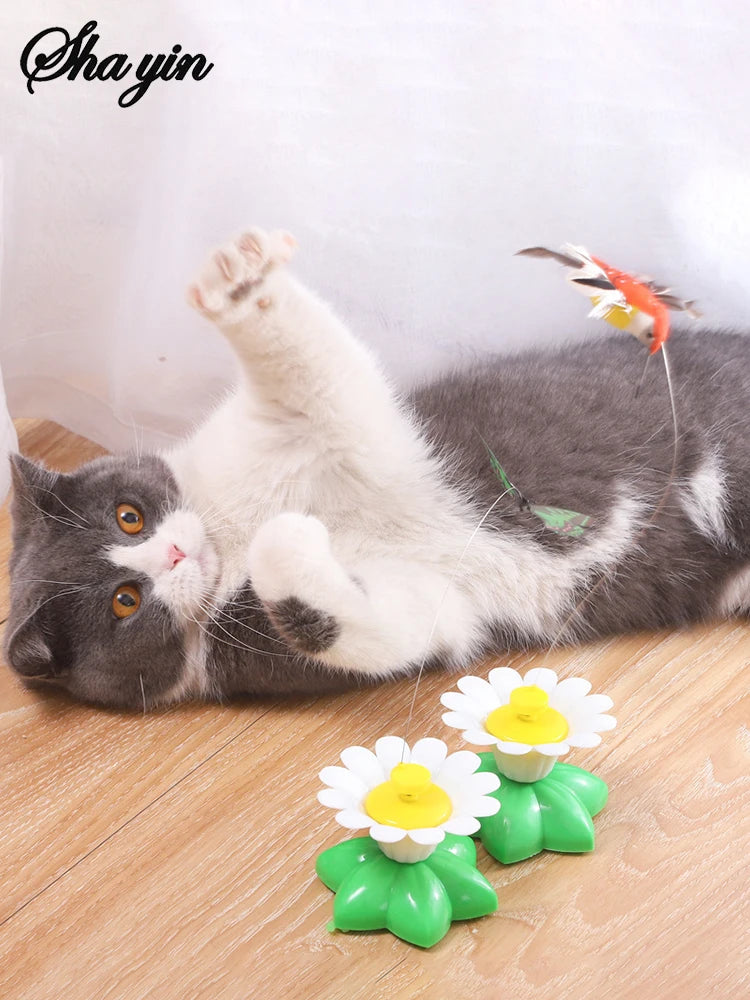 FeatherFly™ Interactive Bird Cat Toy